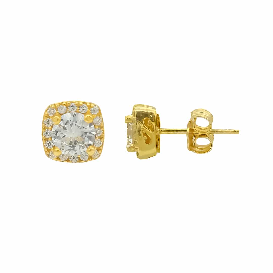 Diamond Stone Ohrstecker aus 925er Silber