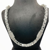 Käfigkette Iced-Out 8.5mm breit in Silber 925 - Perfektes Accessoire für Ihren Look