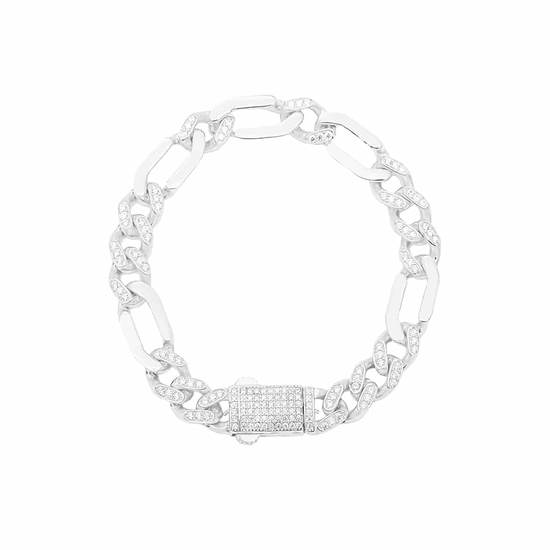 Flo-Armkette aus 925er Silber – Ansicht 2