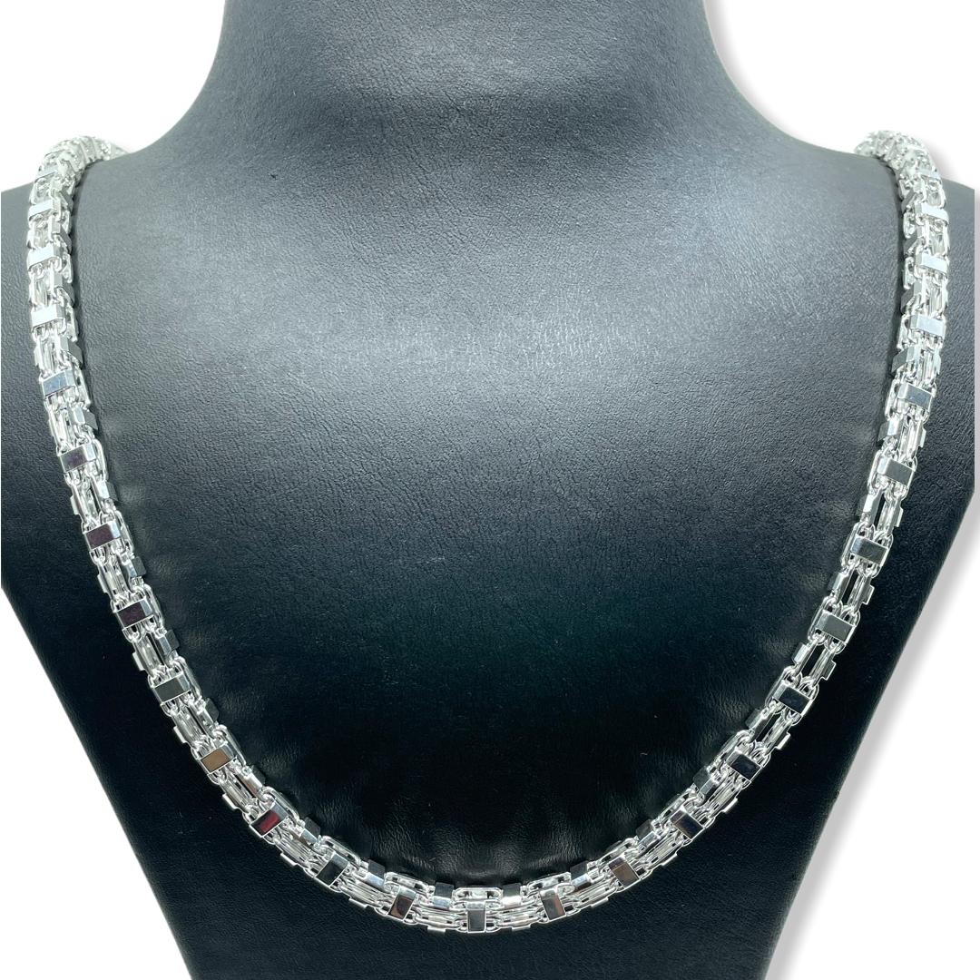 Käfigkette aus 925er Silber Mit unserer exquisiten Käfigkette aus hochwertigem 925er Sterlingsilber tauchen Sie ein in die Welt zeitloser Eleganz ein. Dieses filigrane Schmuckstück ist ein Meisterwerk der Schmuckkunst,