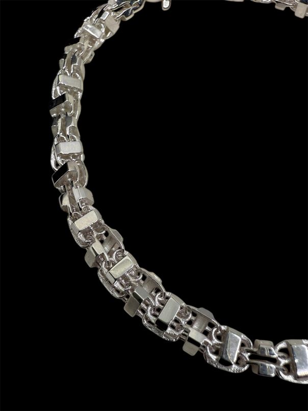 Käfigkette Armband 4,5 mm aus 925er Silber – Ansicht 4