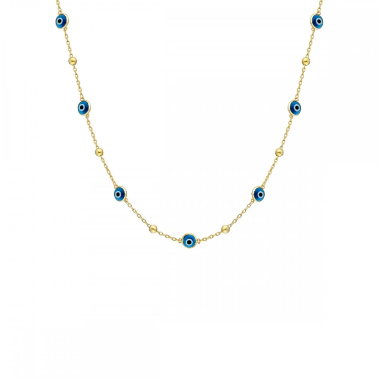 Länge: 40cm + 5cm Verlängerung
Material: 925 Sterling Silber
18k Vergoldet