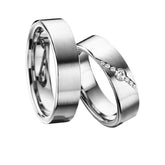 Verlobungsringe Trauringe Freundschaftsringe Silber 925 925 Sterling Silber, massiv Sterling 79,90€