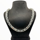 Käfigkette / Magnumkette Königskette – 8.5mm breit Silber925