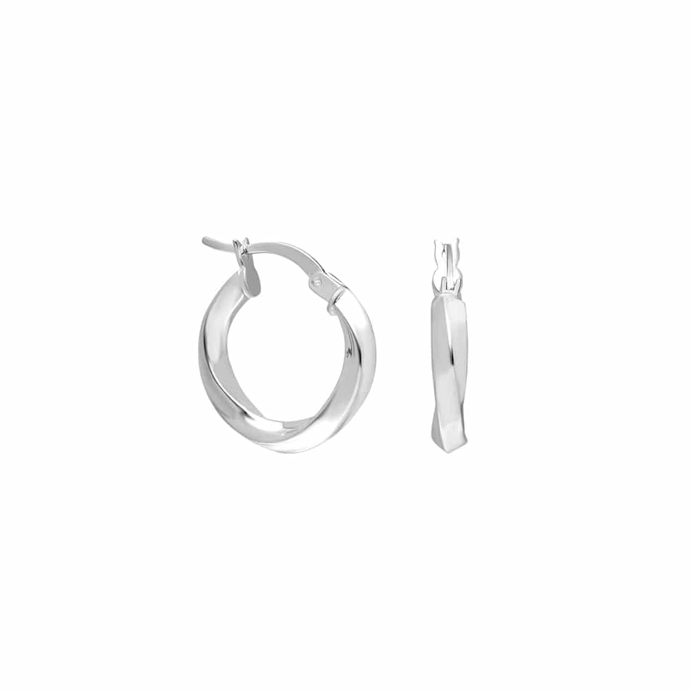 Bayla Ohrringe aus 925er Silber – Ansicht 2