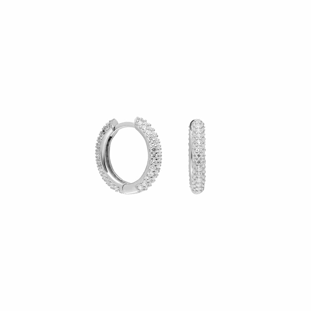 Bria Ohrringe mit Zirkonia aus 925er Silber – Ansicht 2