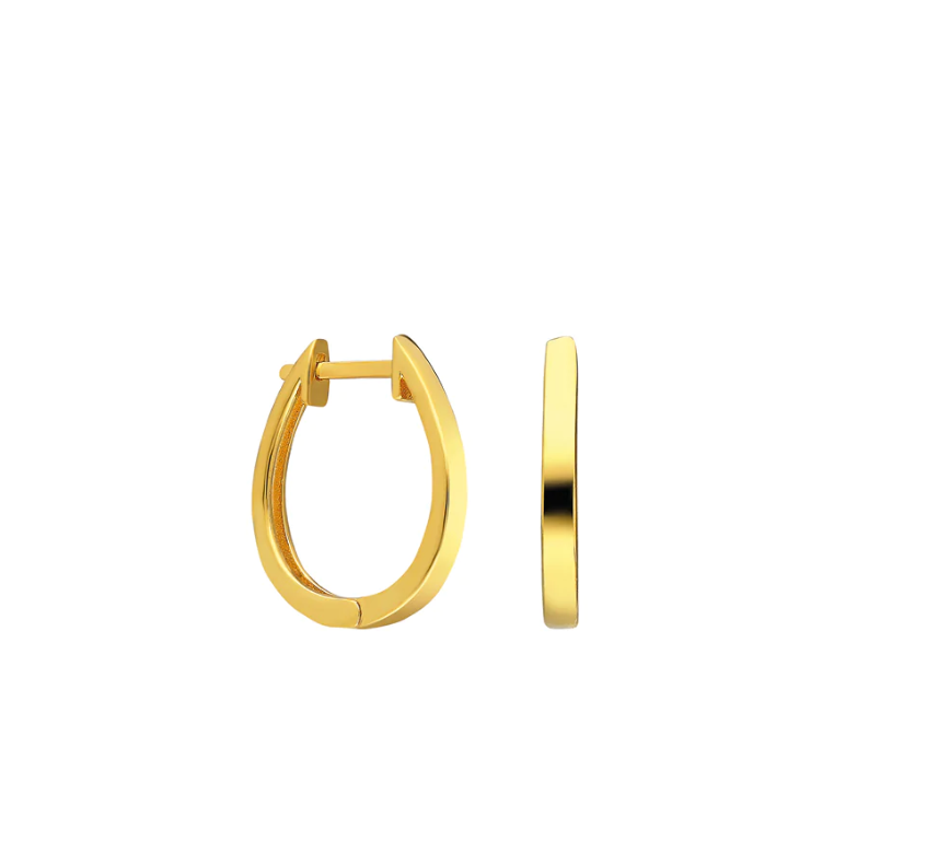 Elips Basic Ohrringe aus 925er Silber