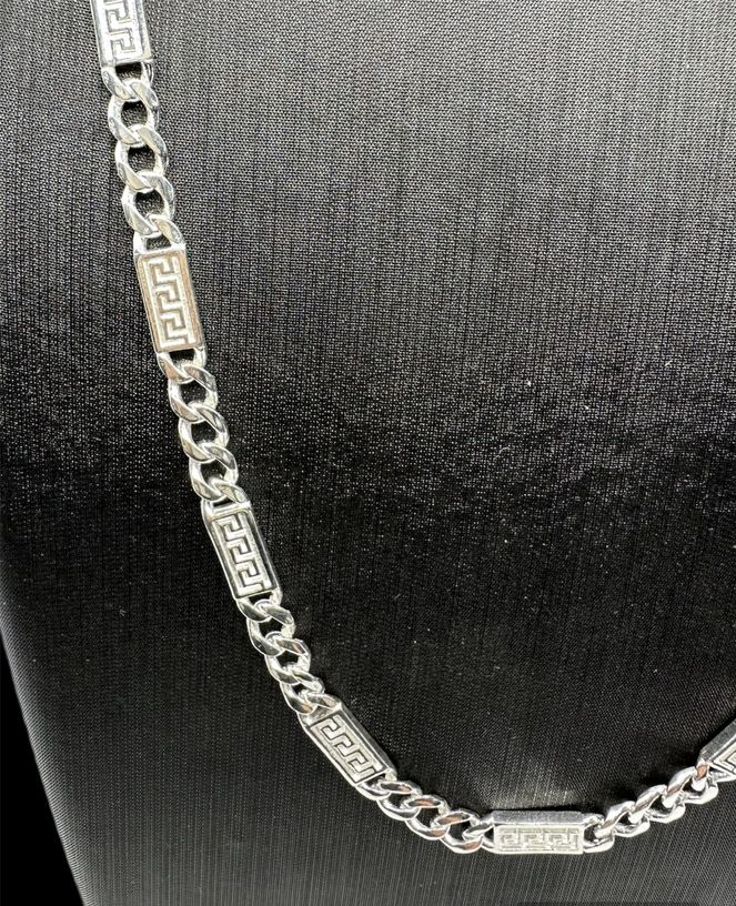 PANZERKETTE CUBAN LINK CHAIN  SILBER 925