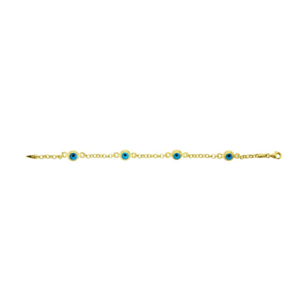 Nazar-Armband aus 925er Silber – Ansicht 2