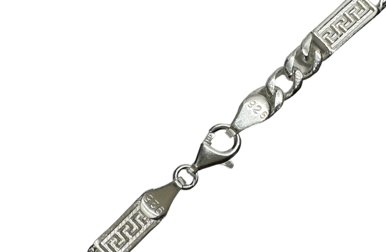 PANZERKETTE CUBAN LINK CHAIN  SILBER 925