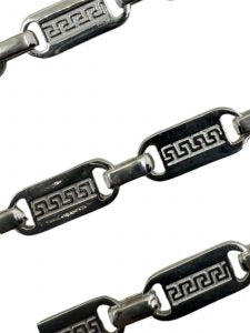 PANZERKETTE DUBEI CUBAN LINK CHAIN 5.5 MM SILBER 925