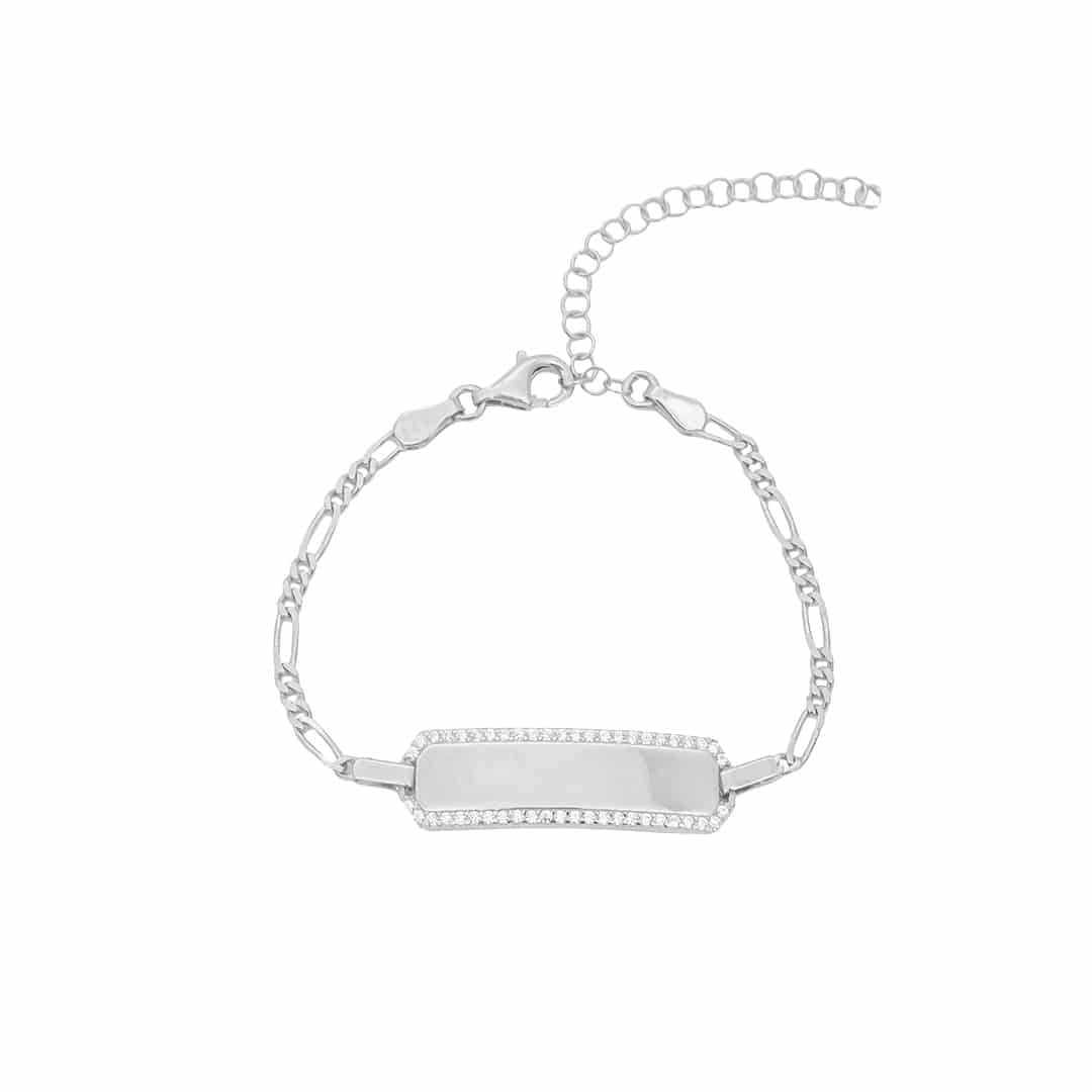 Baby-Namensarmband aus 925er Silber – Ansicht 2
