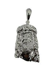 XXL JESUS Anhänger – Beeindruckender Schmuck aus 925 Sterling Silber im exklusiven Design