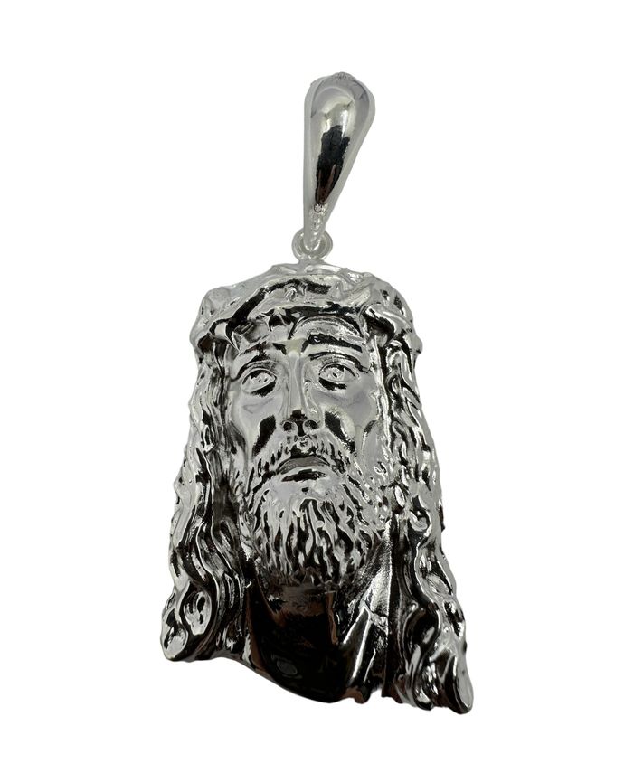 925 Sterling Silber JESUS Anhänger XXL (3)