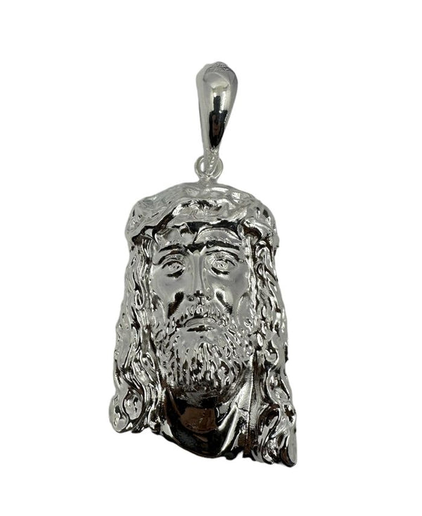 XXL-Jesus-Anhänger aus 925er Sterlingsilber