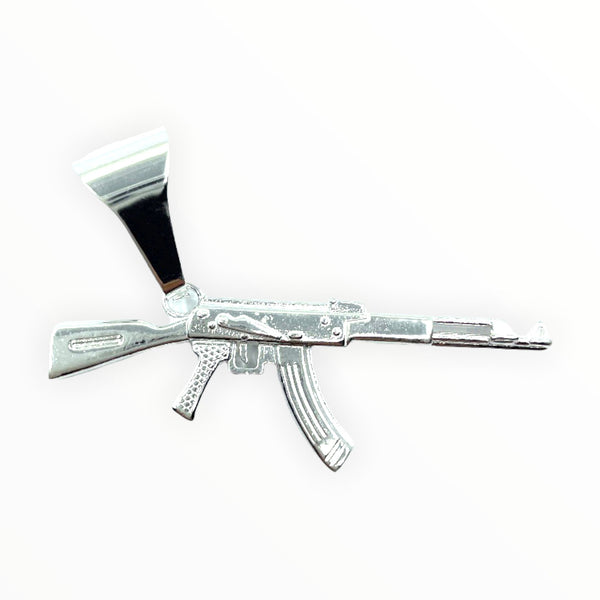 AK-Anhänger mit großer Öse aus 925er Silber