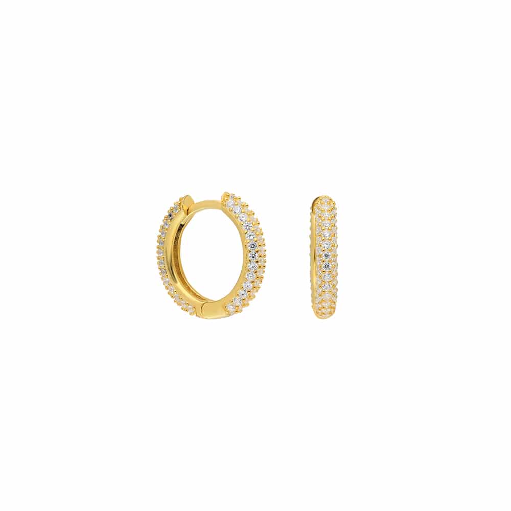 Bria Ohrringe mit Zirkonia aus 925er Silber