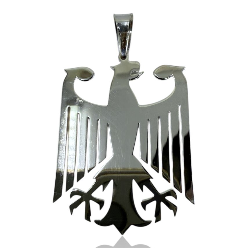 Deutscher Adler Anhänger aus 925 Sterling Silber - Edles Design