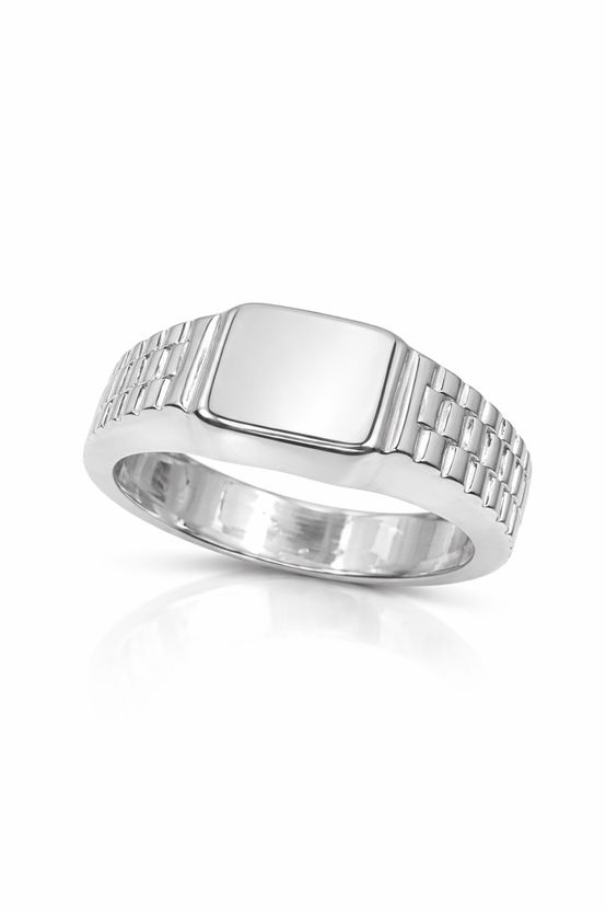 HERRENRING 925 SILBER King Massiv