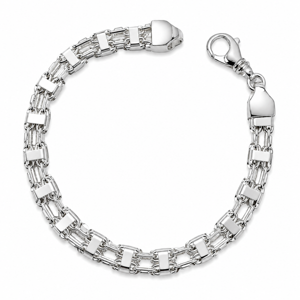 Käfigkette Armband 5 mm aus 925er Sterlingsilber