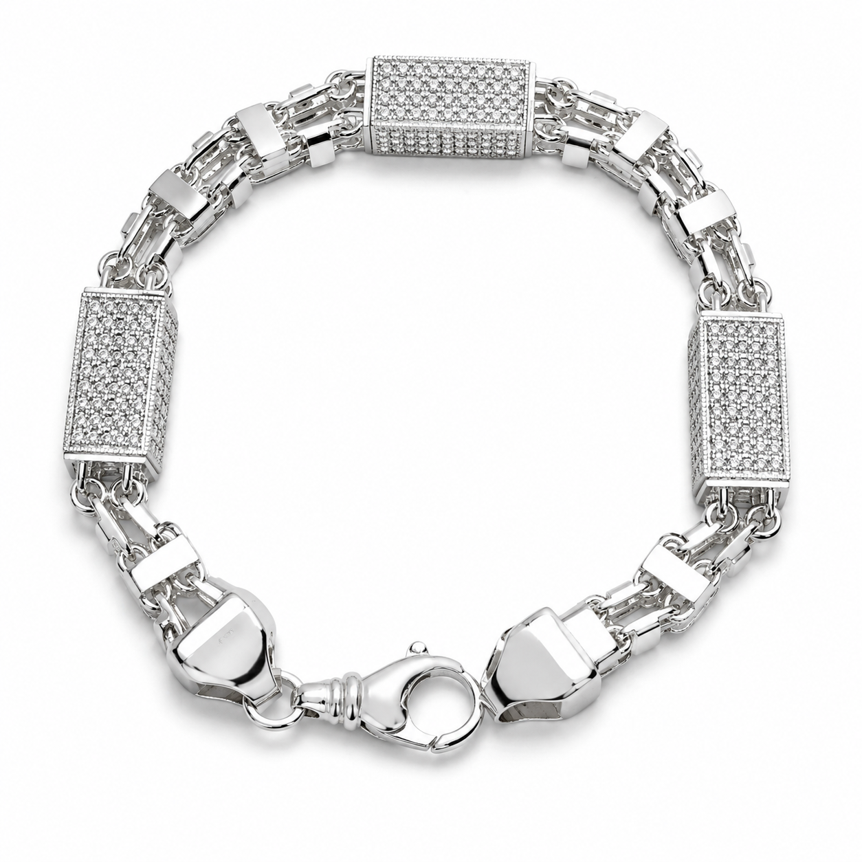 Käfigkette Armband, 6 mm breit, vereint Eleganz und modernes