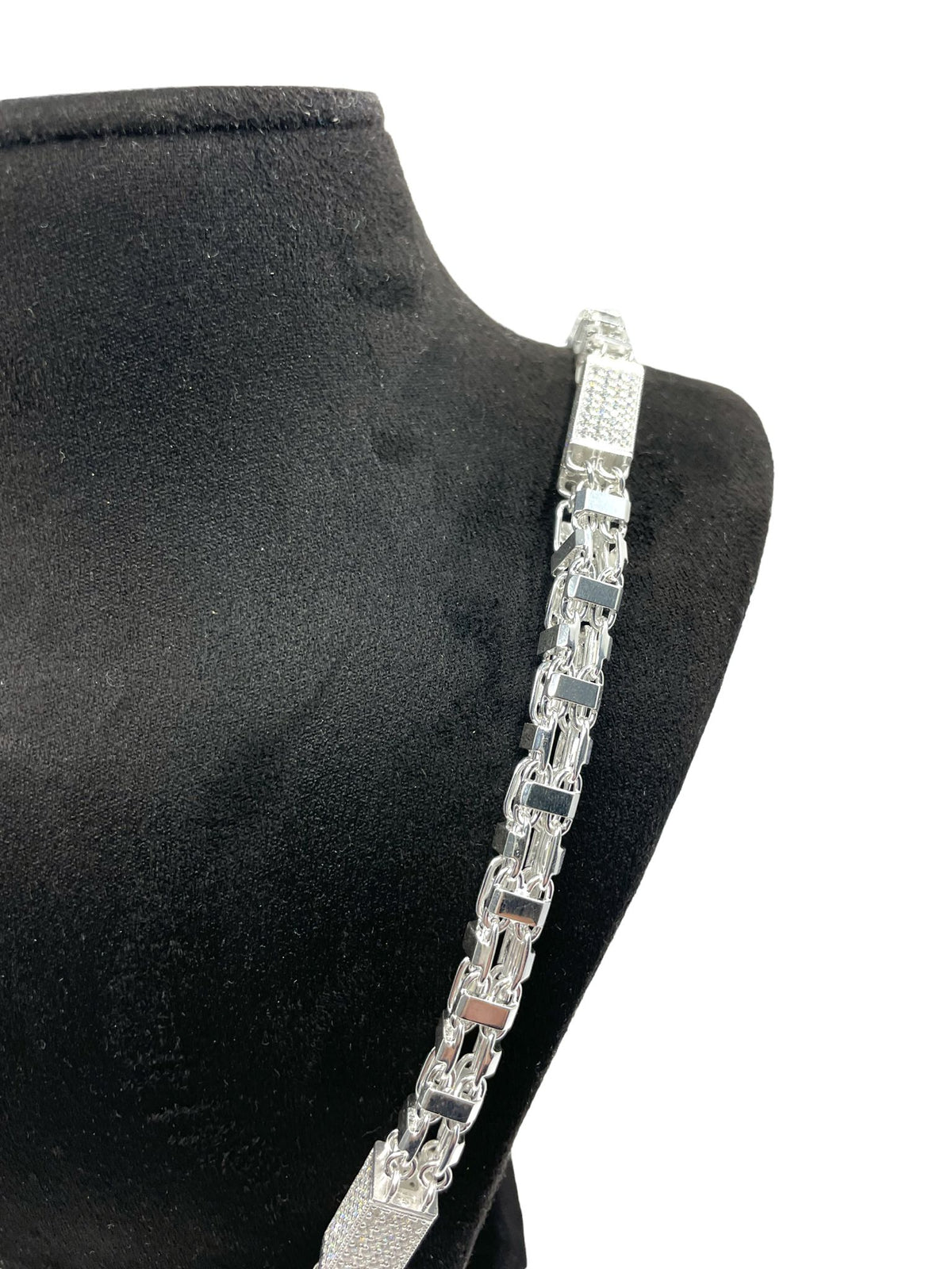 Käfigkette Iced-Out 8.5mm breit 