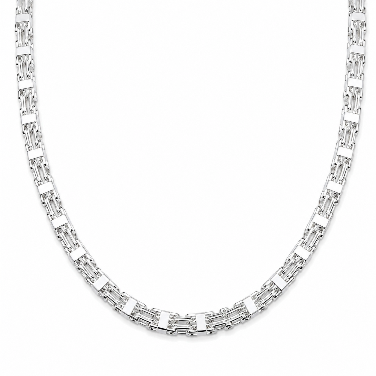 Käfigkette aus 925er Silber Mit unserer exquisiten Käfigkette