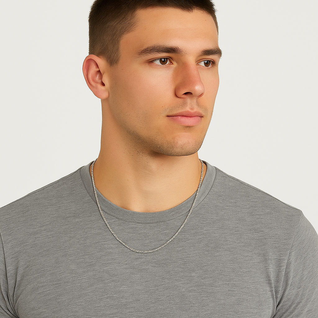 Königskette 2mm aus 925 Sterling Silber