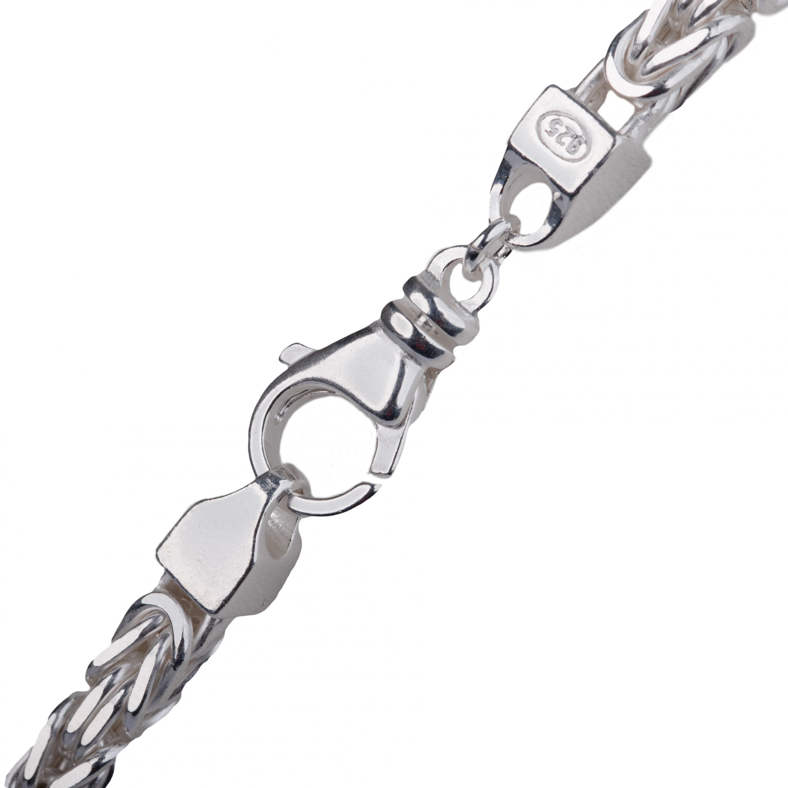 Königskette Armband 5mm aus 925 Sterling Silber mASSIV