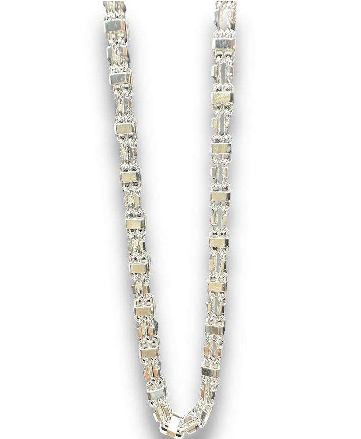 Käfigkette 4mm aus 925 Sterling Silber Mady in Italy (3)