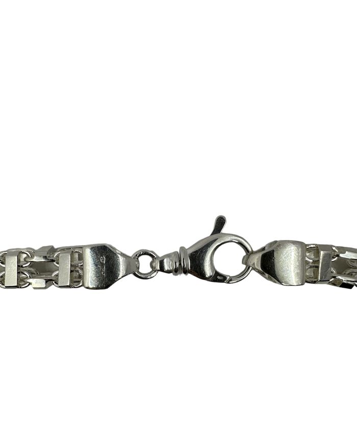 Käfigkette Iced Out 10 mm aus 925er Silber – Ansicht 6