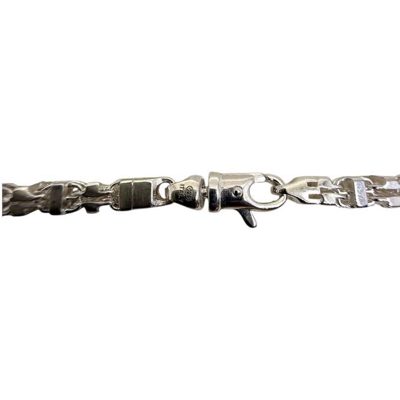 Käfigkette 925 Silber – 3.5 mm massive Herren Halskette