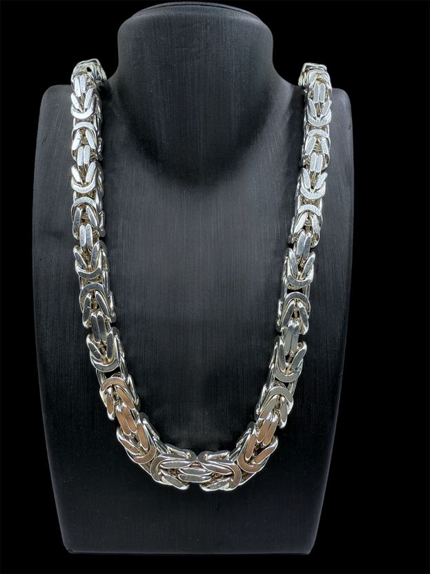 Königskette 12.5mm aus 925 Sterling Silber