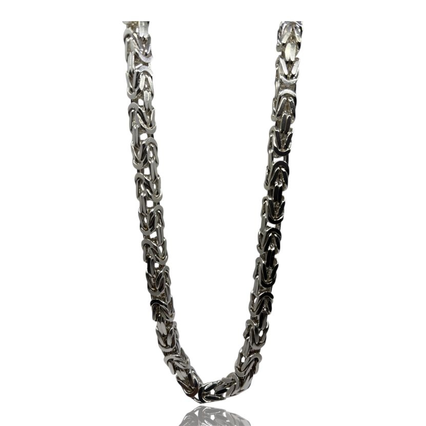 Königskette 12.5mm aus 925 Sterling Silber