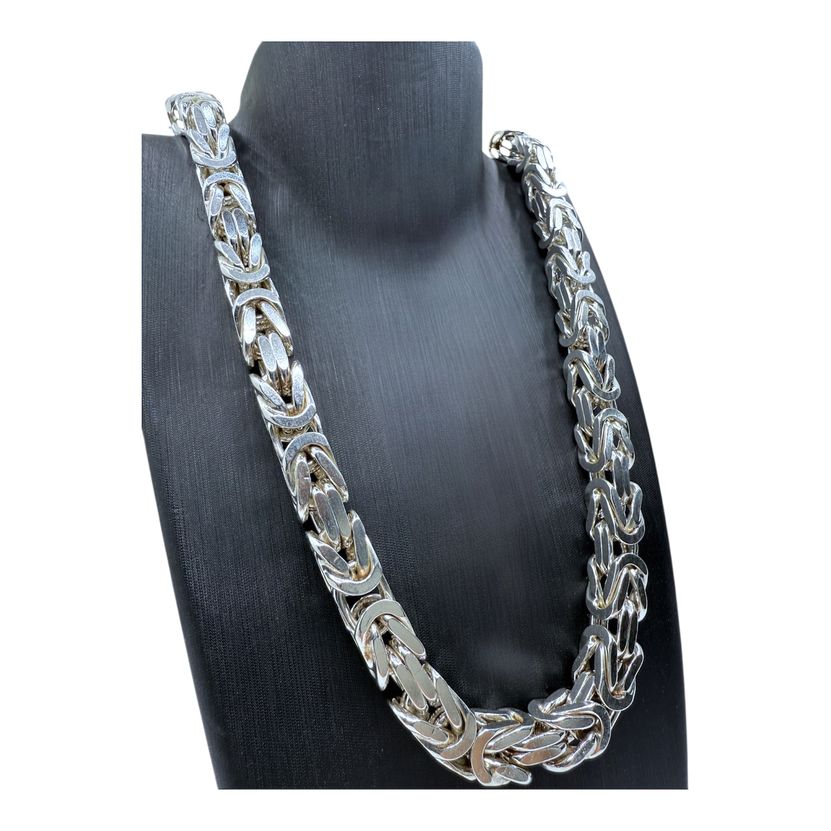 Königskette 12.5mm aus 925 Sterling Silber