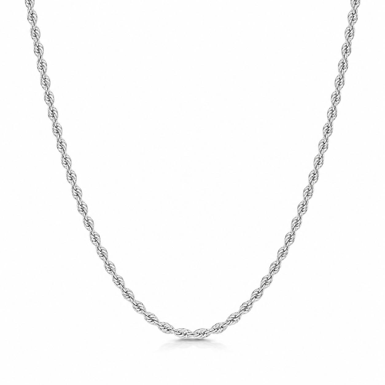 Kordelkette 3,5mm - 925 Silber925&nbsp; breit 55-65 lang 925 Sterling Silber