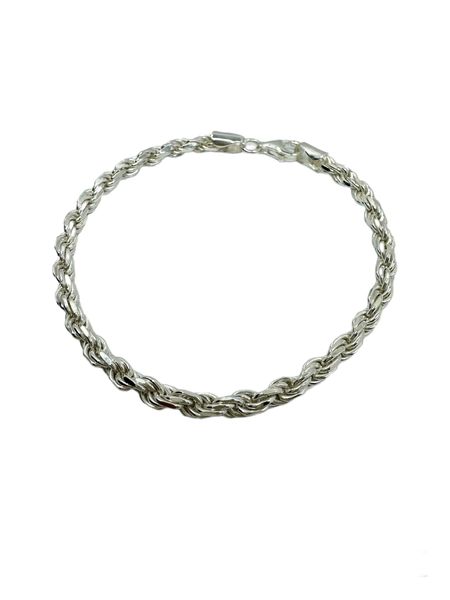 Kordelkette Armband 3,5 mm breit, Eleganz vereint und modernes Design. Ideal für den täglichen Glanz oder besondere Anlässe
