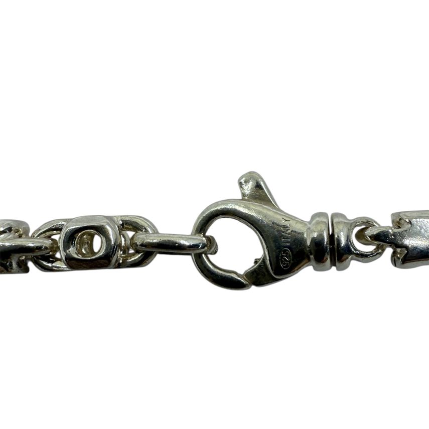 Monte Carlo Kette 5,5 mm – 925 Sterling Silber Herren Halskette