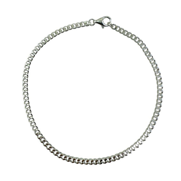 Panzerkette Armband 2,8 mm aus 925er Silber
