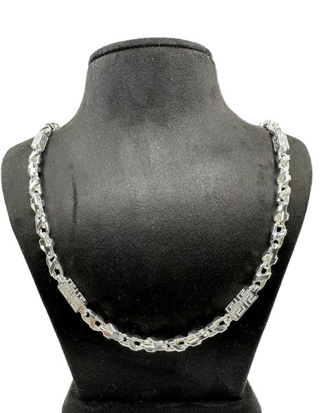 Monte Carlo Kette  6.5 mm GREEK 925 Silber 60/65/70 CM LANG