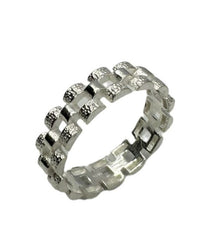 Presi Herren Silberring 925 Sterling Silber 5.5mm