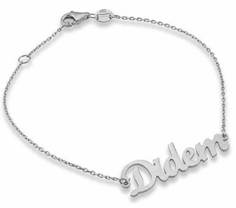 Namensarmkette aus 925er Silber – Ansicht 2