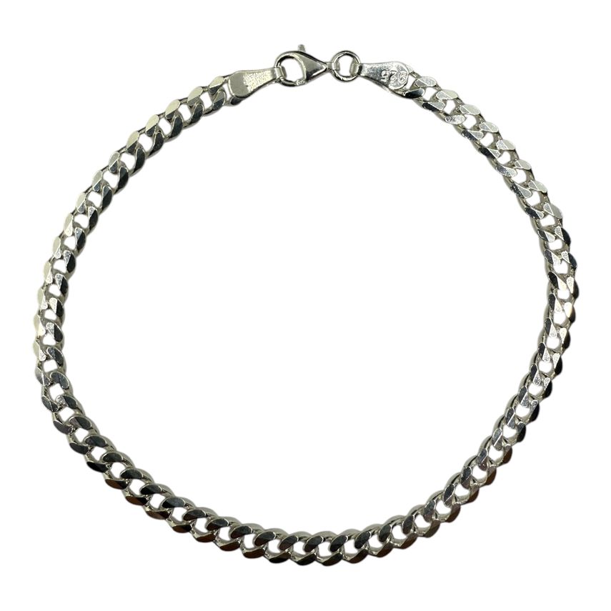 Set - Cuban Link PANZERKETTE 4:5mm - Halskette + Armband aus 925 Silber