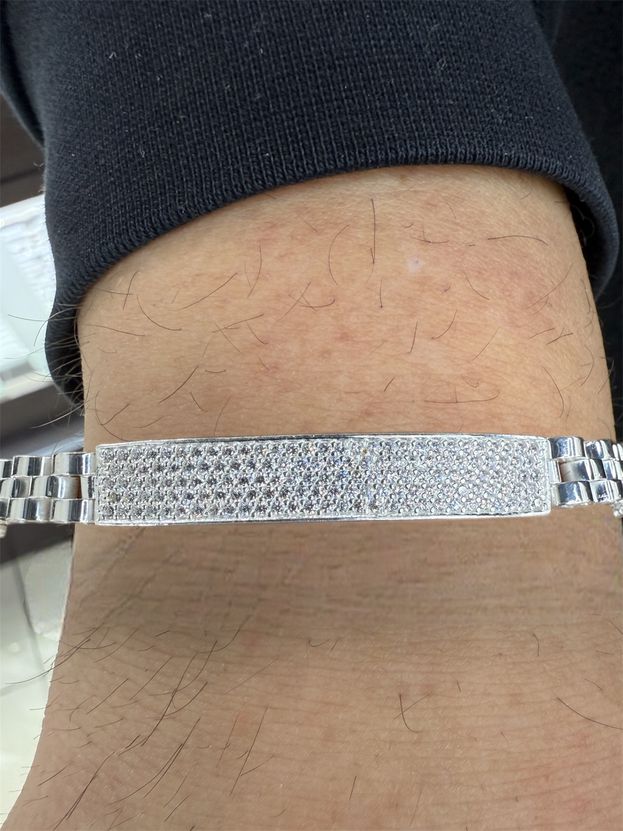 Silber Armband 7.5 mm Rasi
