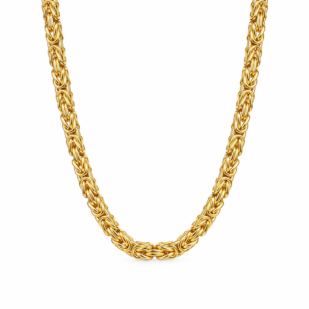  Die&nbsp;Königskette&nbsp;kann entweder im Street-Look oder als exquisiter High-Jewelry 