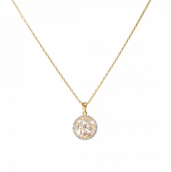Solana-Zirkonia-Kette aus 925er Silber