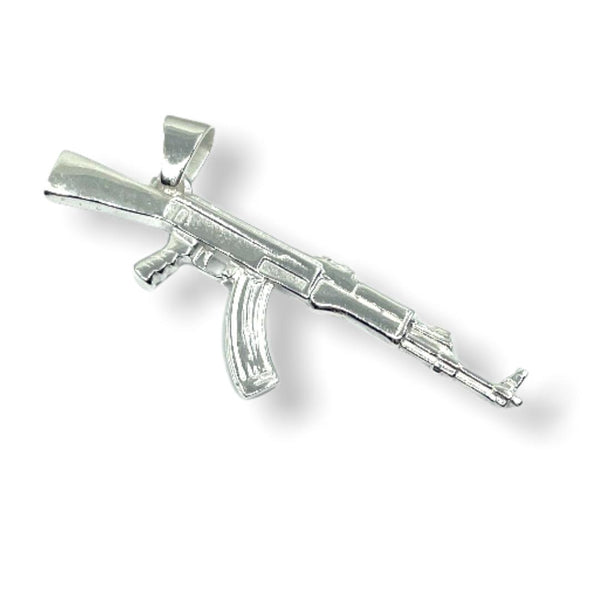 AK-47-Anhänger aus 925er Silber