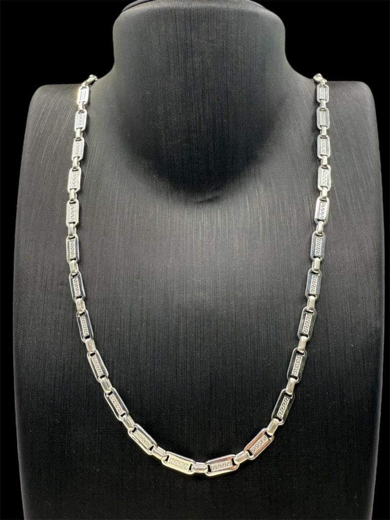 PANZERKETTE DUBEI CUBAN LINK CHAIN 5.5 MM SILBER 925