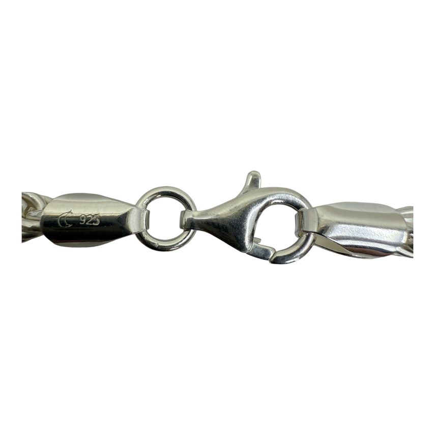 Kordelkette Armband 5mm - 925 Silber