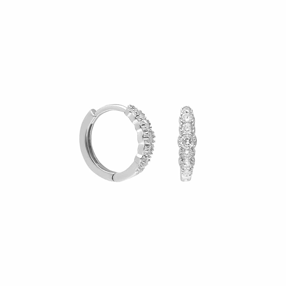 Chavi Ohrringe aus 925er Silber – Ansicht 2